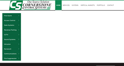 Desktop Screenshot of cornercs.com